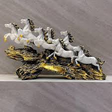 Seven Horse Statue